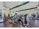 Fitness center with various exercise equipment at 26812 Pavin Dr, Englewood, FL 34223