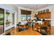 Community room with kitchen and tables for residents at 2759 Lavandula Ct, North Port, FL 34289