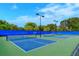 Well-lit pickleball courts are available for residents at 2759 Lavandula Ct, North Port, FL 34289