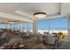 Spacious dining area with stunning oceanfront views at 5850 Gasparilla Rd # M7, Boca Grande, FL 33921