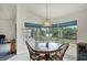 Charming breakfast nook with water views and wood table at 7297 Jennifer Dr, Port Charlotte, FL 33981
