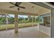 Relaxing screened porch with canal view at 7297 Jennifer Dr, Port Charlotte, FL 33981