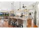 Modern kitchen featuring granite counters, stainless steel appliances, and custom cabinetry at 912 Boundary Blvd, Rotonda West, FL 33947