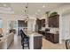 Eat-in kitchen features granite counters, stainless steel appliances, and breakfast bar at 9222 Melody Cir, Port Charlotte, FL 33981