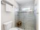 Bathroom with a large shower and glass enclosure at 126 Spur Dr, Rotonda West, FL 33947