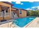 Inviting pool area with a large pool and spacious patio at 150 Mandalay Rd, Punta Gorda, FL 33950