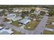 Aerial view of home and surrounding neighborhood at 735 Summersea Ct, Englewood, FL 34223