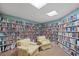 Quiet library with comfortable seating and extensive book collection at 735 Summersea Ct, Englewood, FL 34223