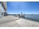 Private boat dock with quick access to the water at 1900 Illinois Ave, Englewood, FL 34224