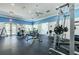 Fitness center with strength training equipment, including weight machines and free weights at 21228 Sandal Foot Dr, Venice, FL 34293