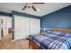 Bright bedroom with double closets and wood flooring at 2365 Malaya Ct, Punta Gorda, FL 33983