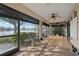 Spacious screened porch overlooking a serene lake view at 2365 Malaya Ct, Punta Gorda, FL 33983