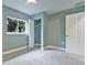 Bedroom with ceiling fan and closet at 2462 Ensenada Ln, North Port, FL 34286