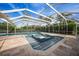 Expansive screened pool and spa perfect for entertaining at 26266 Barcelos Ct, Punta Gorda, FL 33983