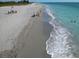 Expansive beach with people enjoying the sun and water at 421 Riviera St, Venice, FL 34285