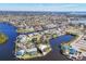 Wide shot of waterfront community with many houses at 4557 Colleen St, Port Charlotte, FL 33952