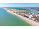 Beachfront community overview, showcasing ocean and homes at 50 Meredith Dr # 12, Englewood, FL 34223