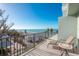 Spacious balcony overlooking stunning ocean views and beach at 50 Meredith Dr # 12, Englewood, FL 34223