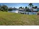 Waterfront property with private dock and canal access at 701 W Perry St, Englewood, FL 34223