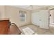 Bedroom with desk, closet and window at 80 Long Meadow Ln, Rotonda West, FL 33947