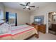 Bedroom with a TV and built-in dresser at 8626 Agate St, Port Charlotte, FL 33981