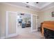 Home office with view into the living room at 8626 Agate St, Port Charlotte, FL 33981