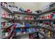 Well-stocked pantry with ample shelving for storage at 8626 Agate St, Port Charlotte, FL 33981