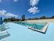 Relaxing community pool and deck area at 93 Boundary Blvd # 301, Rotonda West, FL 33947