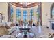 Elegant clubhouse lobby with seating area at 12580 Ghiberti Cir # 101, Venice, FL 34293