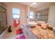 Bathroom with granite countertop, double sinks, and shower/tub at 145 Bunker Rd, Rotonda West, FL 33947