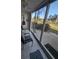 Bright patio with view of garden and sliding doors at 244 Saint Augustine Ave # 102, Venice, FL 34285