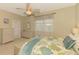 Spacious bedroom with ceiling fan and large window at 3283 Osprey Ln, Port Charlotte, FL 33953