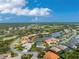Aerial view showcasing home's location in community at 3310 Bay Ridge Way, Port Charlotte, FL 33953