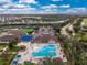 Resort-style pool with expansive sundeck and lounge area at 3310 Bay Ridge Way, Port Charlotte, FL 33953