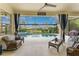Relaxing patio overlooking the refreshing pool at 3310 Bay Ridge Way, Port Charlotte, FL 33953