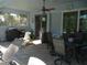 Spacious patio with outdoor dining set and grill, perfect for entertaining at 380 Hoffer St, Port Charlotte, FL 33953