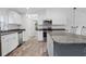 Modern kitchen with granite countertops and white cabinets at 5400 Jennings Blvd, Port Charlotte, FL 33981