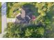 Bird's eye view of the house and surrounding landscape at 6256 Pennell St, Englewood, FL 34224