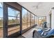 Enjoy serene nature views from this relaxing screened-in porch at 6800 Placida Rd # 165, Englewood, FL 34224