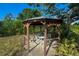 Relaxing gazebo with seating, perfect for outdoor gatherings at 8050 Memory Ln # 104, Rotonda West, FL 33947