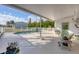 Inviting pool area with patio furniture at 9261 Saint Catherine Ave, Englewood, FL 34224