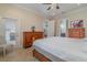 Main bedroom with access to private backyard at 13048 Creekside Ln, Port Charlotte, FL 33953