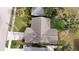 An overhead view of a single Gathering home with a gray roof at 1441 Strada D Oro, Venice, FL 34292