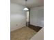 Dining area with tiled floor and view to hallway at 1441 Strada D Oro, Venice, FL 34292