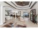 Spacious living area featuring high ceilings and an open floor plan at 14448 Edna Cir, Port Charlotte, FL 33981