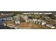 Aerial view of community with pool and marina at 150 Englewood Isles Pkwy # 507, Englewood, FL 34223