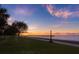 Scenic waterfront park with a pier and beautiful sunset at 15120 Payne St, Punta Gorda, FL 33955