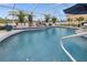Large, inviting pool with a screened enclosure at 15361 Visalia Rd, Port Charlotte, FL 33981
