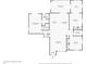 Floor plan showing a 2 bedroom, 2 bathroom home with a Florida room at 162 Annapolis Ln, Rotonda West, FL 33947