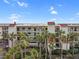 Aerial view showcasing condo building and surrounding area at 1751 Beach Rd # 403, Englewood, FL 34223
